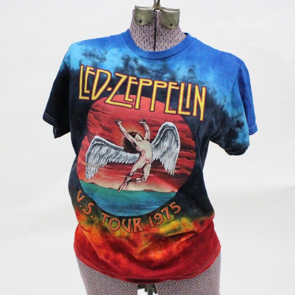 Led Zeppelin Band T-Shirt Tie Dyed